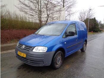 blue volkswagen caddy