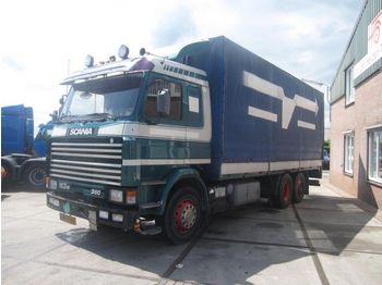 Curtainsider truck Scania 113-360 6X2: picture 1