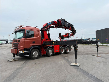 Crane truck SCANIA G 490