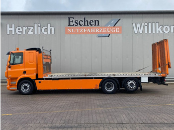 Dropside/ Flatbed truck DAF CF 400| Maschninentransporter*Lenk-Lift*Navi*AHK: picture 2