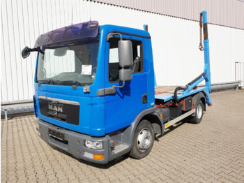 Skip loader truck MAN TGL 8.180