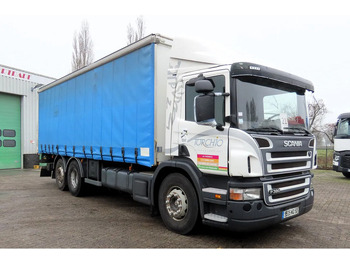 Curtainsider truck SCANIA P 380