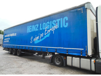 Curtainsider semi-trailer Kögel SN 24, LOWDECK, SAF, LIFTACHSE: picture 3