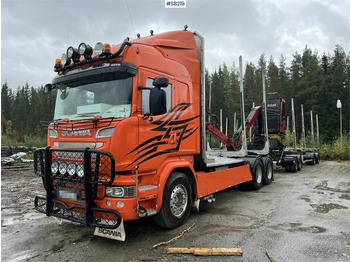 Timber truck SCANIA R 730