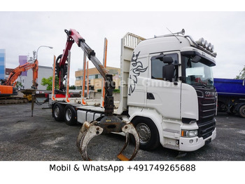 Crane truck SCANIA R 580