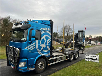 Timber truck DAF XF 530