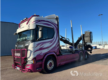 Timber truck SCANIA R 650