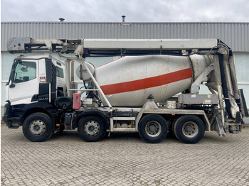 Concrete mixer Renault C 430 2015 8M3 betonmixer with belt: picture 4