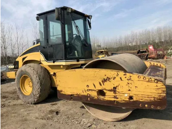 Compactor Used 20 Ton Caterpillar Road Roller Cat CS683, CS583 Vibrating Roller for Sale: picture 5