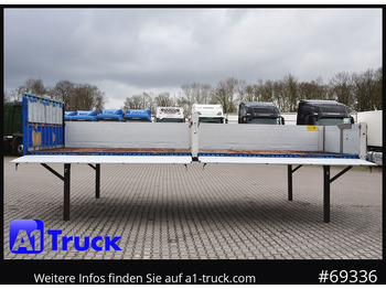 Flatbed body KRONE 7.45 BDF Wechselbrücke Bordwand, Multilockleiste: picture 5