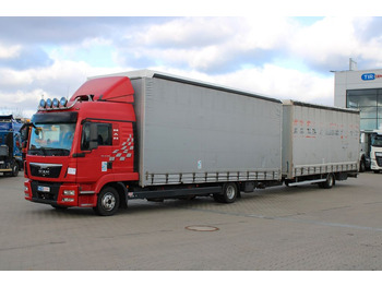 Curtainsider truck MAN TGL 12.250