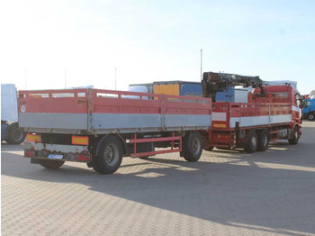 Crane truck, Dropside/ Flatbed truck Scania R380,EURO 3,6X2,LIFTING AXLE,HIAB 166K + KOGEL: picture 3