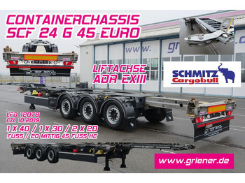 Container transporter/ Swap body semi-trailer SCHMITZ SCF