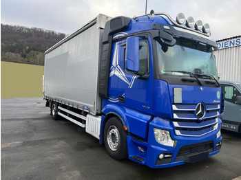 Curtainsider truck MERCEDES-BENZ