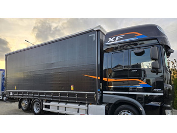 Curtainsider truck DAF XF 480