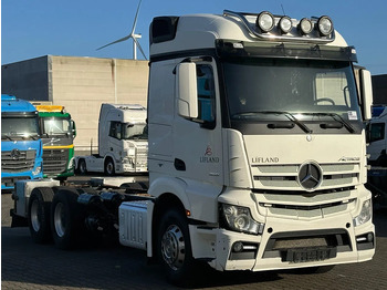 Cab chassis truck Mercedes-Benz Actros 2651 6x4 Big Axle Chassis Retarder Full Air Euro 6: picture 3