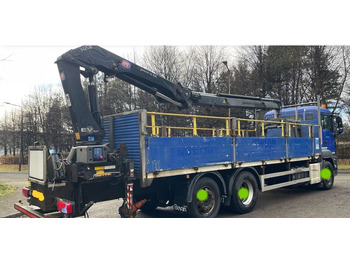 Dropside/ Flatbed truck MAN Man tgs 26.320 6x2 hds hmf 1420k-rc euro6 platforma skrzynia: picture 2