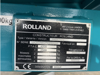 New Farm trailer Rolland Rollgreen 4T: picture 4