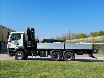 New Crane truck, Dropside/ Flatbed truck MAN TGS 33.440 6x4  HIAB 228-6: picture 4