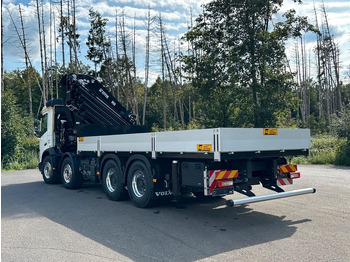 New Crane truck, Dropside/ Flatbed truck Volvo FMX 500 8x4 EFFER 955-8s + Jib 6s: picture 4