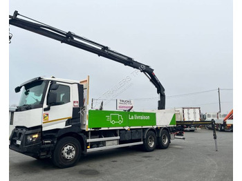 Dropside/ Flatbed truck RENAULT C 430