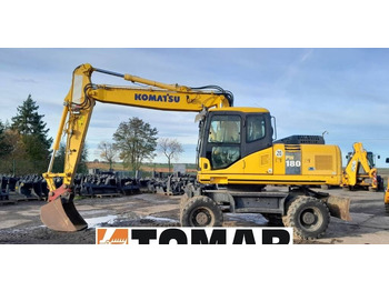 Wheel excavator KOMATSU PW180