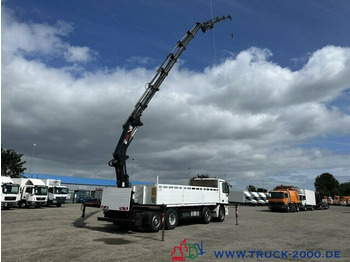 Dropside/ Flatbed truck, Crane truck Mercedes-Benz Actros 3244 Hiab 377 FlyJib+ Winde Hakenhöhe 30m: picture 4