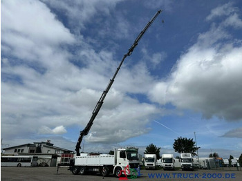 Dropside/ Flatbed truck, Crane truck Mercedes-Benz Actros 3244 Hiab 377 FlyJib+ Winde Hakenhöhe 30m: picture 3