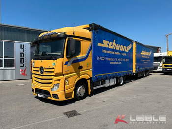 Curtainsider truck MERCEDES-BENZ Actros 1842