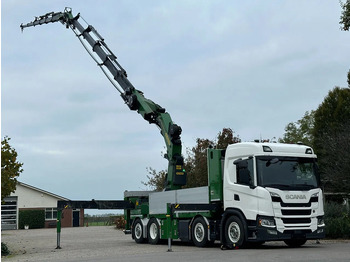 Crane truck SCANIA G 500