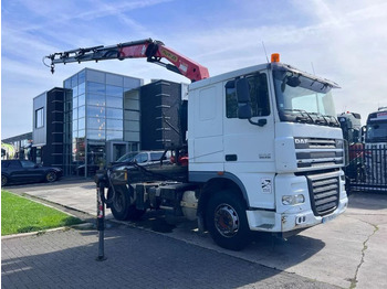 Crane truck DAF XF 105 410