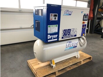 New Air compressor Fiac New Silver D 7.5 / 300 Silent 5.5 kW 720 L / min 10 bar Elektrische Schroefcompressor met ketel en droger: picture 3