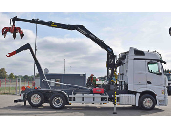 Hook lift truck, Crane truck Mercedes-Benz ACTROS 2551 * ABROLLKIPPER * LIV L120 Z3 (88): picture 5