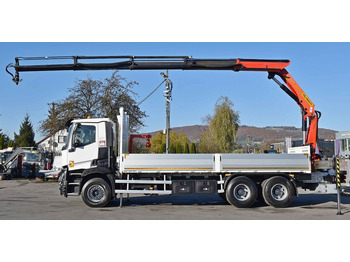 Crane truck, Dropside/ Flatbed truck Renault C 380 *PRITSCHE 6,80m * PK 20001 - KC + FUNK*6x4: picture 5