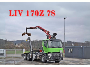 Hook lift truck RENAULT C 430