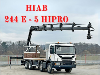 Crane truck SCANIA P 410