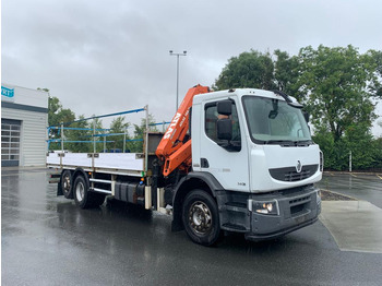 Dropside/ Flatbed truck RENAULT Premium Lander