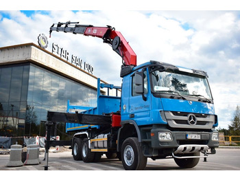 Crane truck MERCEDES-BENZ Actros