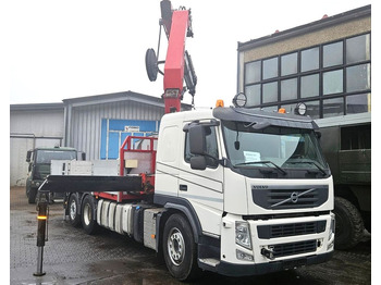 Crane truck, Dropside/ Flatbed truck Volvo FM 460 6x2 HMF 3000 K7 KRAN Crane: picture 4