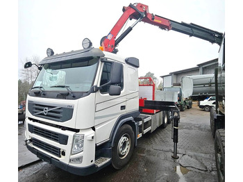 Crane truck, Dropside/ Flatbed truck Volvo FM 460 6x2 HMF 3000 K7 KRAN Crane: picture 2