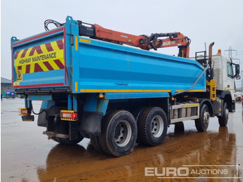 Tipper, Crane truck 2015 Volvo FM410: picture 5