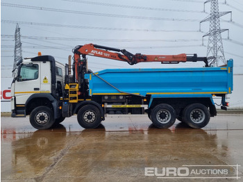 Tipper, Crane truck 2015 Volvo FM410: picture 2