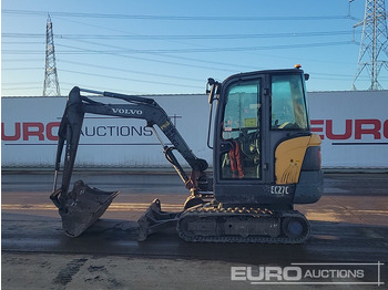 Mini excavator Volvo EC27C: picture 2