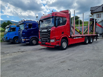 Timber truck SCANIA R 520