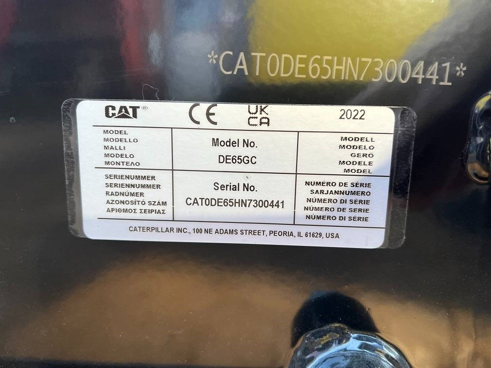 Generator set CAT DE 65 GC 65KVA (UNUSED): picture 11