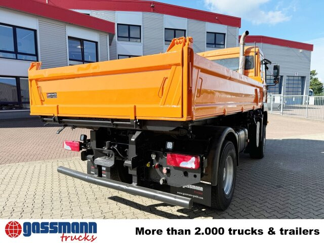 Tipper, Crane truck MAN TGA 18.310 4x4 BL, Winterdienstausstattung: picture 11