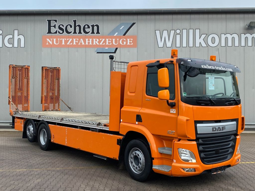 Dropside/ Flatbed truck DAF CF 400| Maschninentransporter*Lenk-Lift*Navi*AHK: picture 7