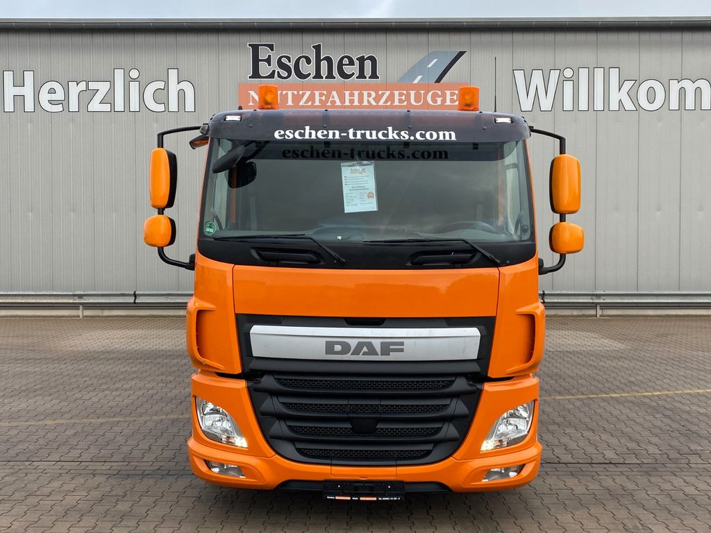 Dropside/ Flatbed truck DAF CF 400| Maschninentransporter*Lenk-Lift*Navi*AHK: picture 8