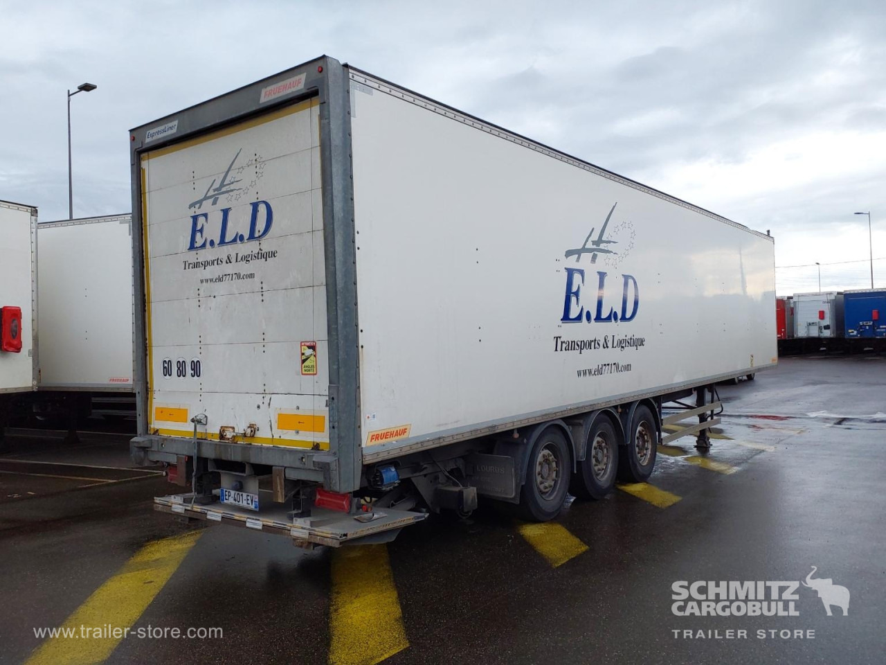 Closed box semi-trailer FRUEHAUF Dryfreight Standard Roller shutter door Taillift: picture 7