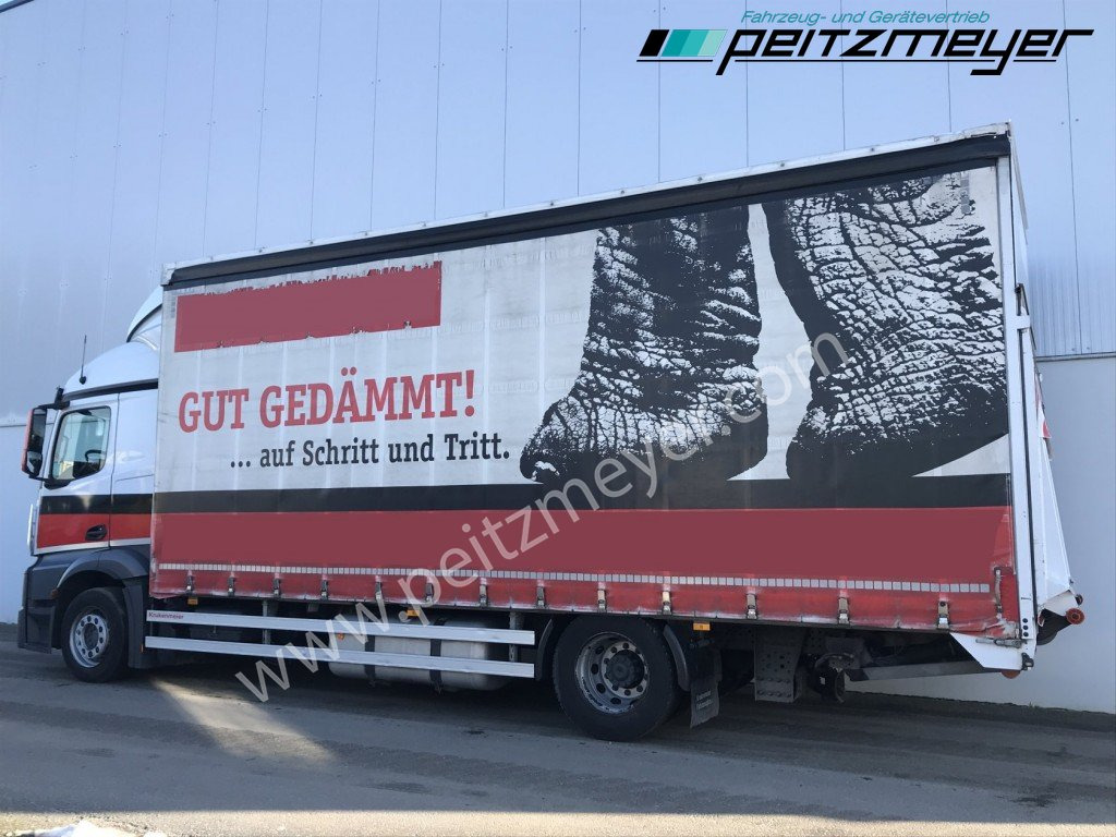 Curtainsider truck MERCEDES-BENZ Actros 1843 LL NR JUMBO+LBW: picture 7